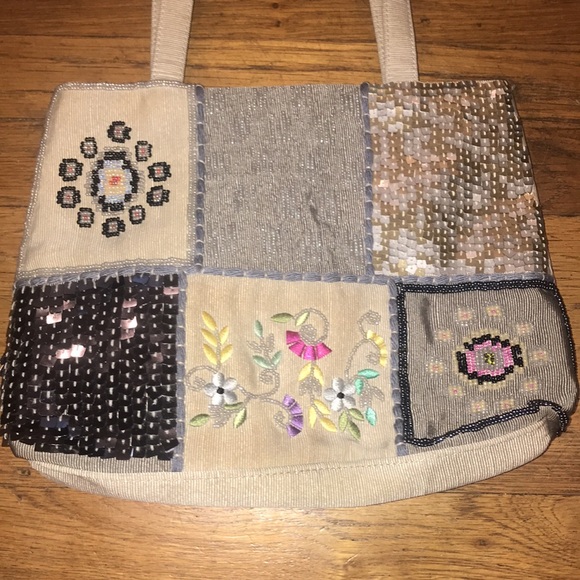 Vintage Beaded Liz Claiborne Bag - Picture 3 of 10